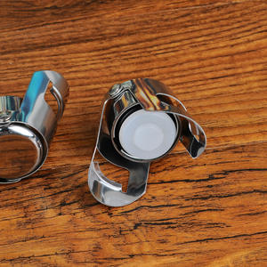 Personalized Champagne Accessories Stainless Steel Sparkling <strong>Bottle</strong> Silicone Creative Wine Plug Cork Sipper Stopper Customize - Product Image 2