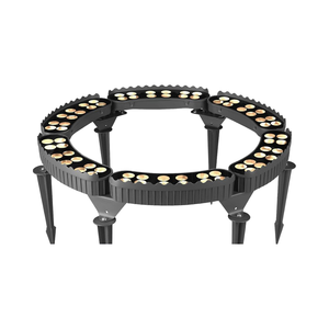 Lampe circulaire d'<span class=keywords><strong>extérieur</strong></span> <span class=keywords><strong>pour</strong></span> <span class=keywords><strong>arbre</strong></span>, éclairage LED <span class=keywords><strong>pour</strong></span> <span class=keywords><strong>arbre</strong></span>, basse tension 3000K blanc chaud, étanche IP67, 72W 10080 Lumens - Product Image 1