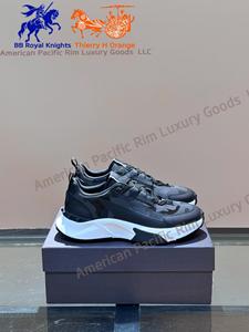 Luxury Brand 2024 Classic Casual Skate Shoes Top Fashion Luxury Leather Sneakers <b>for</b> Men and Women Chunky Design Valen - Product Image 6