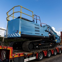 Ekskavator Listrik Crawler SY215E 21,5 ton Terbaru dengan Baterai 150kW/jam & 35 °   Kemampuan untuk menyesuaikan diri