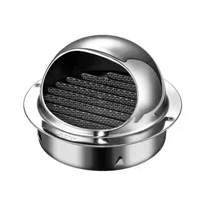 Cappa di Ventilazione Industriale a Gas per Esterni in Acciaio Inox, Copertura per Condotti di Scarico e Aria Condizionata, Vendita Diretta dalla Fabbrica - Product Image 1