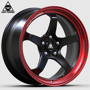 Rines Deportivos GT Forjados de 18, 19, 20 y 21 Pulgadas, Diseño Cóncavo de 5 Radios, Acabado Gris Metálico Brillante, Ligeros, 5X114.3 5X120 para RS6 E30 - Product Image 4