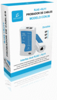 Comprobador de Cables RJ45 RJ11 RJ12 UTP, Herramienta de Prueba de Cables de Red, Conjunto Maestro-Esclavo