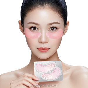 Patchs hydrogel pour les <span class=keywords><strong>yeux</strong></span> 6g rose avec <span class=keywords><strong>masque</strong></span> oculaire personnalisé au collagène cristallin et patchs en gelée à l'acide hyaluronique - Product Image 4
