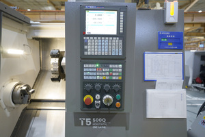<span class=keywords><strong>Tour</strong></span> CNC SMTCL T5.1-500Q pour le tournage de métaux, avec tourelle servo et contre-plate, pour une production en série stable - En vente directe usine - Product Image 5