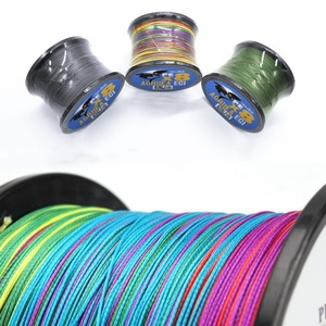 OEMOEM 300 mètres 8 brins de ligne de pêche tressée en PE (polyéthylène) certifiée ISO, vente en gros, fabrication, Angeles, pêche en mer et en lac - Product Image 1