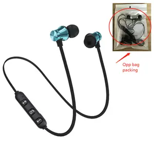 Xcy-écouteurs sans fil XT11 001, casque d'écoute stéréo pour iOS, aimant en métal, oreillettes de sport