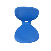 Coque de siège de chaise en plastique PP de style moderne, pièce de rechange pour application scolaire