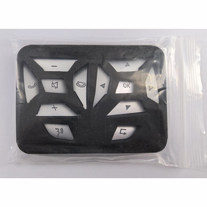 Adesivo di alta qualità per la decorazione del pulsante del volante per <span class=keywords><strong>Mercedes</strong></span> <span class=keywords><strong>Benz</strong></span> CLS ML GL GLK SLK GLA C-Class E-Class - Product Image 3