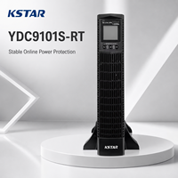 Kstar YDC9101S-RT 1000VA/900W Rack UPS PF=0.99, Charge intelligente, Entrée de tension large, Prise en charge du générateur de carburant, Pour le gouvernement