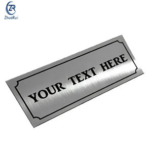 Китайский завод, оптовая продажа, пустые металлические гравированные этикетки, товары для животных, маркировка, лазерная гравировка, заготовки - Product Image 3