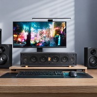 Barre de son sans fil 4.0 canaux, système audio ABS 7 pièces pour home cinéma X92