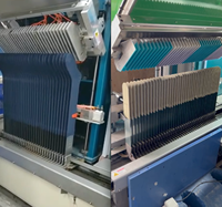 Machine à repasser les chaussettes rotative à vapeur entièrement automatique 120 pièces, moteur 380V 9kW, option de démêlage automatique, multifonctionnelle, 4000kg
