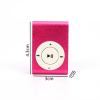 Mini lecteur MP3 portable élégant et coloré avec support carte TF et USB – Design tendance