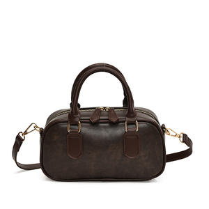 Bolso <span class=keywords><strong>Mirad</strong></span> de gama alta, nueva tendencia, bolso de hombro de cuero PU versátil Retro, bolso cruzado de viaje para mujer - Product Image 6
