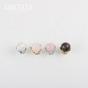 Santaya Chrome-plated Silver <strong>Crystal</strong> Brass Handles Kitchen Cabinet Pulls Bedroom Wardrobe Drawer <strong>Knobs</strong> Furniture Handle - Product Image 5