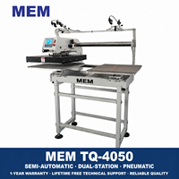 Presse à chaud double plateau TQ 4050 MEM, nouvelle, 16 x 20 pouces, pour t-shirts et vêtements