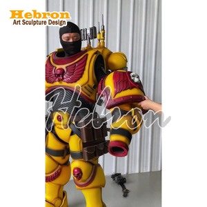 ชุดหุ่นยนต์แปลงร่างสมจริง EVA สำหรับทุกเพศทุกวัย ขนาดเท่าคนจริง พร้อมไฟ LED สำหรับคอสเพลย์ สำหรับการแสดงสำหรับผู้ใหญ่ - Product Image 2