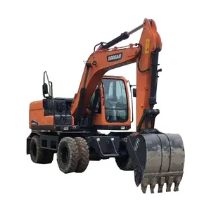 Roda ekskavator Doosan 150 multifungsi digunakan, ekskavator Doosan