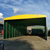 Tente de réception pliable en PVC chinois de haute qualité, grande taille, imperméable, avec structure en acier, pour événements