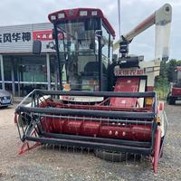 Moissonneuse-batteuse automatique 140 CV à prix d'usine, climatisation, moteur, boîte de vitesses, largeur de travail élevée 2400 mm, pour maïs, riz et autres cultures