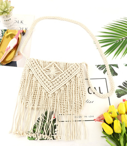 Bolsos <span class=keywords><strong>de</strong></span> Macramé al por Mayor, Bolsos Cruzados, Bolsos <span class=keywords><strong>de</strong></span> Playa, Bolsos <span class=keywords><strong>de</strong></span> Cuerda Hechos a Mano - Product Image 3