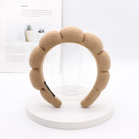 Bandeau Nuage Doux en Peluche pour Femmes et Filles, Idéal pour le Lavage Quotidien et le Nettoyage du Visage, Disponible en Plus de 20 Couleurs