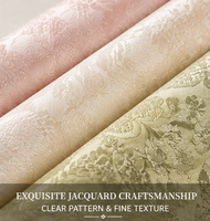 Eleganter Vintage-Stoff im chinesischen Stil, Twill-Jacquard mit luxuriösem Goldfaden für Mamian-Röcke und Mädchentaschen, 100% Polyester Gewebtes Textil