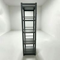Étagère de rangement multifonctionnelle en acier au carbone de style minimaliste, à poser au sol, pour la cuisine