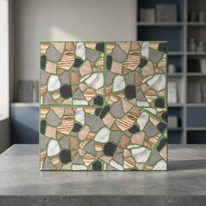 Carreaux de sol pour parking Vistaar Brand Outdoor 400x400mm en porcelaine numérique antidérapante, épaisseur 10mm, haute résistance, prix de gros usine - Product Image 1