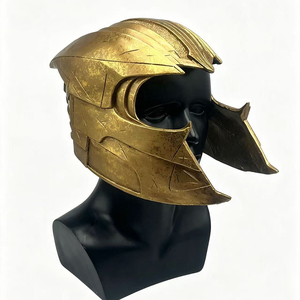 Casque <span class=keywords><strong>Thanos</strong></span> en résine de luxe pour la vente en gros, idéal pour Halloween, cosplay, Comic-Con et accessoires de fête costumée - Product Image 2