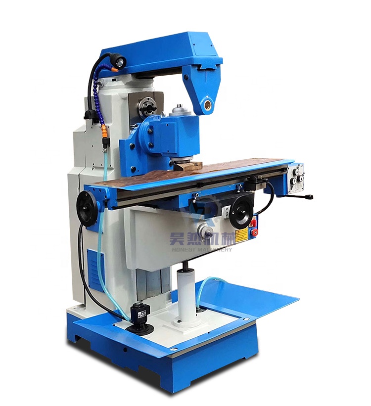 Light Duty Horizontal small Head Milling Machine For Metal Processing 400mm 3kw