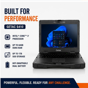 Laptop Robusto IP53 Getac S410, <span class=keywords><strong>Computer</strong></span> Portatile Industriale per Ispezioni sul Campo, Manutenzione e Applicazioni Esterne - Product Image 1