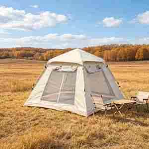 Tente Pop-Up Ultralégère pour Randonnée 2-3 Personnes, Personnalisée, Imperméable, Portable, Instantanée, pour Voyages et Camping en Plein Air - Product Image 1