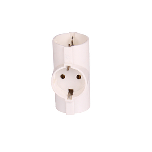 Haoyong cắm Pro du lịch Adapter Schuko cắm 3 cửa hàng trắng Adapter - Product Image 5