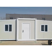 Expédition en chine, Construction de maisons préfabriquées, 2 chambres à coucher, maison modulaire Portable, 20 pieds, 40 pieds, maison pliable et extensible