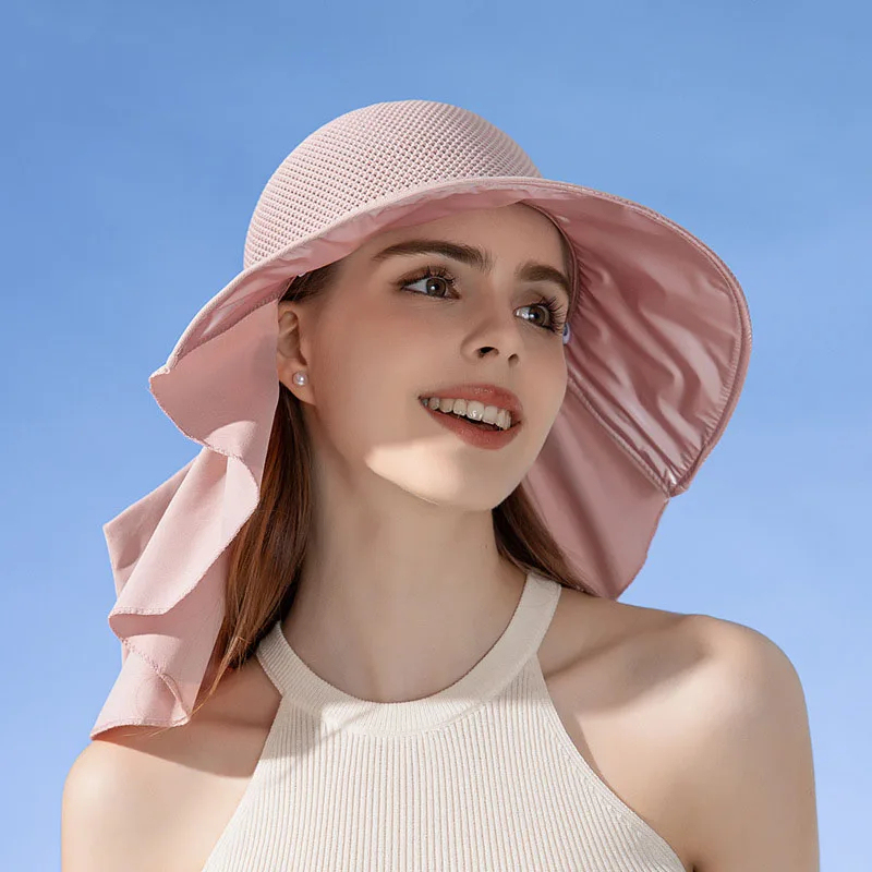 New hollow out bucket hat Women main image 4