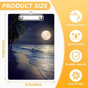 Customizable Pattern Decoration <strong>Clipboard</strong> <strong>Cute</strong> Design A4 Standard Size 8.5x12.5 Inches for Nursing Students Offices Material - Product Image 2