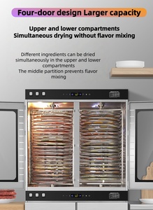 Sécheur de fruits <span class=keywords><strong>et</strong></span> légumes grande capacité |   Déshydrateur alimentaire électrique avec température réglable pour un séchage parfait - Product Image 2