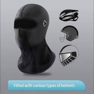 Masque de ski balaclava personnalisé avec logo pour les sports de plein air, masque facial en nylon pour la conduite à moto des enfants, impression par sublimation - Product Image 4