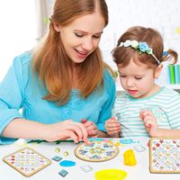 Kit de carreaux de mosaïque en verre et céramique de couleurs mélangées pour sous-verres et décoration intérieure Cadeaux de fantaisie faits à la main