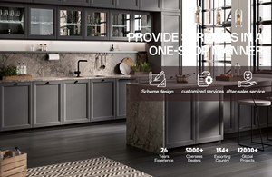 <span class=keywords><strong>Cucina</strong></span> Moderna Semplice Completa con Isola, Mobili in Alluminio Modulari, Arredamento di Lusso Contemporaneo Laccato - Product Image 3