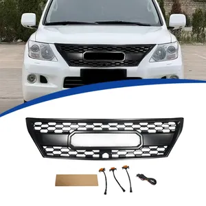 Grille de radiateur avant de style TRD pour LX470 LX570 1998-2002 2003-2007 2008-2012 avec accessoires lumineux - Product Image 2