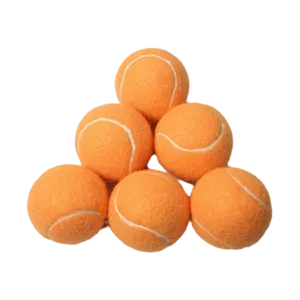 Benutzer definiertes Logo Umwelt freundlich werfen Hund Kauen Spielzeug Hochwertige Gummi Haustier Tennisbälle interaktive Hundes pielzeug Ball