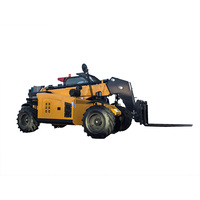 LAIGONG CE 1.35t machine d'ingénierie et de construction conteneur articulé chargeuse sur pneus télescopique chariot élévateur