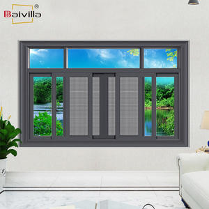 <span class=keywords><strong>Fenêtres</strong></span> coulissantes en aluminium <span class=keywords><strong>à</strong></span> <span class=keywords><strong>double</strong></span> <span class=keywords><strong>vitrage</strong></span> certifiées australiennes, norme AS2047, style de conception européen, <span class=keywords><strong>isolation</strong></span> thermique - Product Image 2