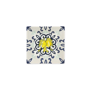 Plato Cuadrado de Cerámica Excelsa Amalfi de 17.5 cm, Multicolor, para Cocina - Product Image 2