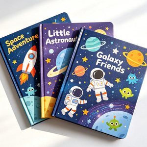 Impresión de libros infantiles, libros preescolares, servicio OEM ODM, páginas a todo color, listos para regalo, estampado en lámina dorada para biblioteca - Product Image 1
