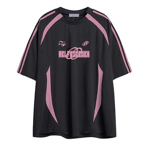 Men's Oversized 100% Cotton Graphic T-Shirt Summer Casual Vintage Streetwear 3D Pattern Sublimation <b>Transfer</b> Regular Fit Custom - Product Image 2