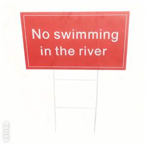 Agent <span class=keywords><strong>immobilier</strong></span>, panneaux de jardin personnalisés 18x24 pour la location, maison ouverte, recrutement ou panneaux de jardin politiques - Product Image 2